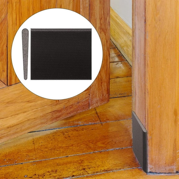 Toolix Sealing Strip 10 Pieces Self Adhesive Door Corner Seals Weather Stripping Stopper Door Frame Seal Corner Foam For Weather Isolation Of Noise