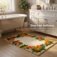 thumbnail image 5 of Unique Bargains Modern Printed Soft Absorbent Shaggy Bath Mat Non Slip Khaki 32" x 20", 5 of 6