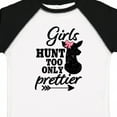 thumbnail image 4 of Inktastic Hunting Girls Hunt Too Only Prettier with Doe and Arrow Girls Toddler T-Shirt, 4 of 5