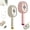 B-2Pcs, variant on Enhanced Fog Coverage and Longer Battery Life Electric Steam Brush, Electric Steam Brushs for Hair, Rechargeable Steam Hair Straightener,Red Light Air Cushion Mister (Pink)