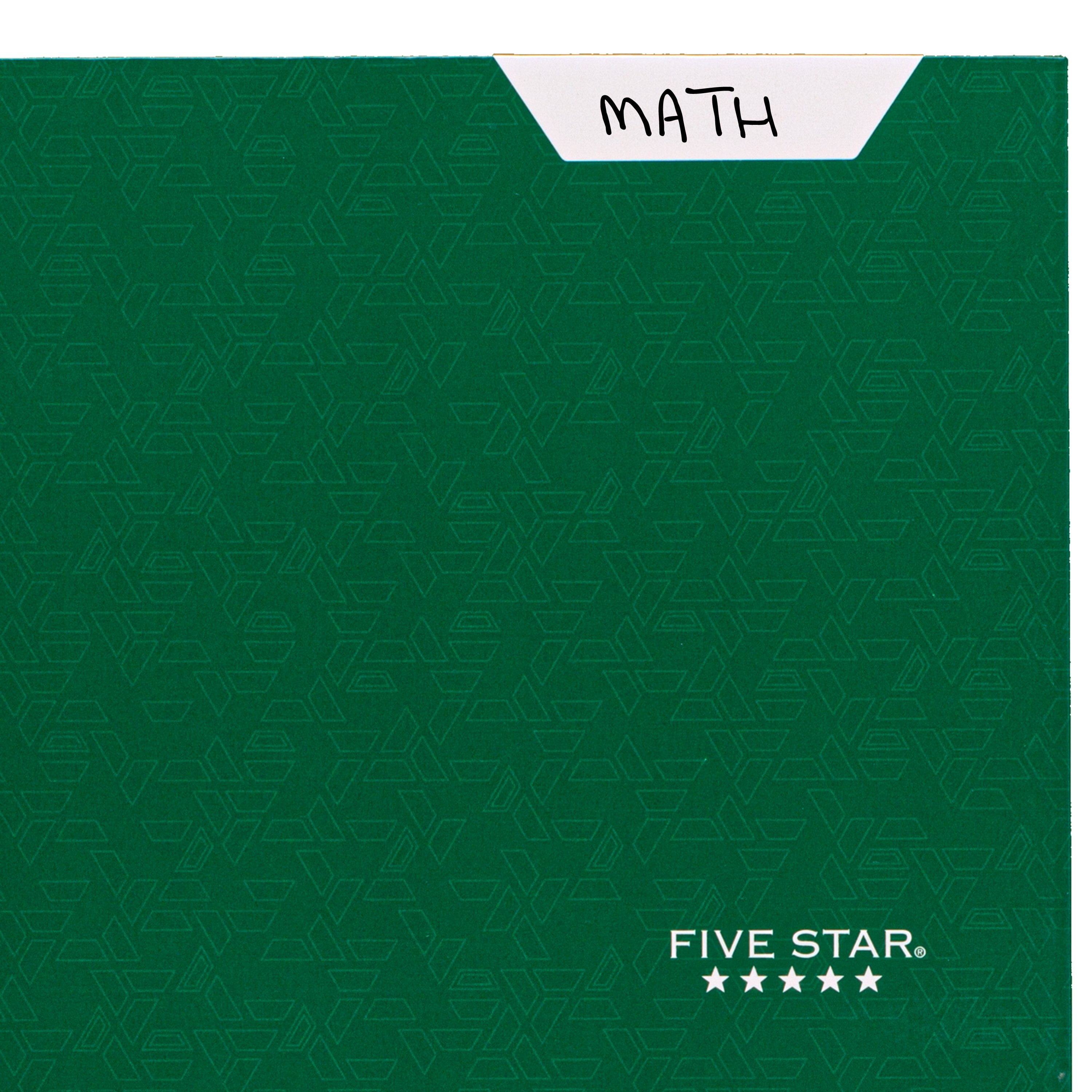 Five Star 4-Pocket Paper Folder, Forest Green (331060D-WMT22)