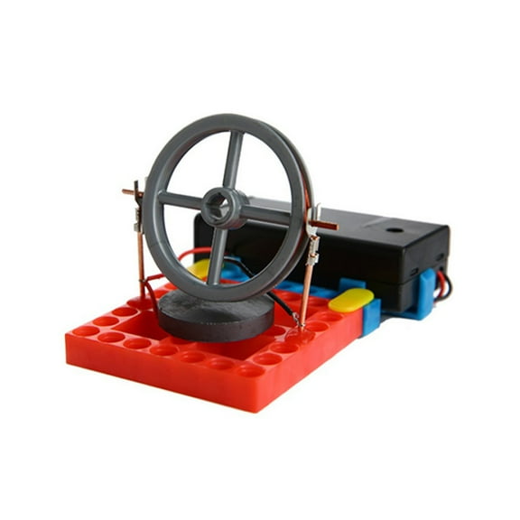 Myenne 1 Set Electric Motor DIY Playset Kids Educational Creative Electric Motor Toy