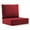 Red, variant on Giantfurnni Outdoor Deep Seat Cushion 24 X 24 X 6 inch for Patio Furniture, Water Resistant & Fade Resistant Outdoor Seating Cushions, Dark Green, 1 Set