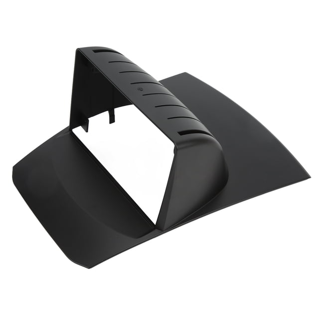 Console Navigation Frame, ABS Plastic Dash Radio Fascia Antiscratch For Car Replacement For Fiesta 2009-2014