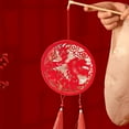 thumbnail image 4 of CSChome New Year Lantern Chinese Lantern Battery Powered Festive Pattern Glowing Lantern for New Year Spring Festival, 4 of 6