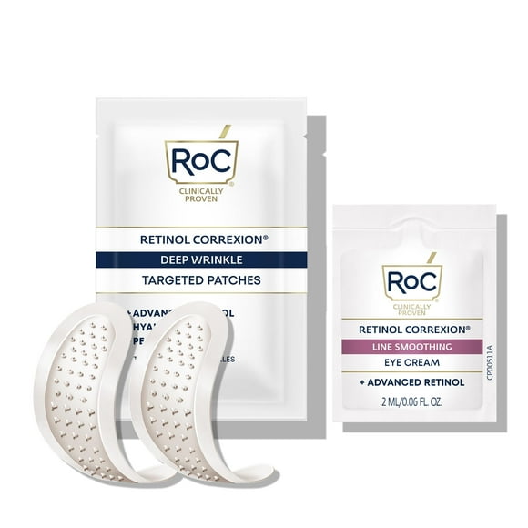 Parches antiarrugas RoC Retinol Correxion Deep Wrinkle (6 parches)