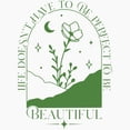 thumbnail image 2 of CafePress - PERFECT TO BE - Adjustable Unisex Printed Trucker Hat with Mesh Back, 2 of 8