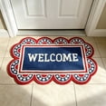 thumbnail image 5 of s Bedroom Area Rug 70x40 cm, Cute Irregular Shape Floor Mat for Bathroom, Bedroom, Decor with Non-Slip Backing, Machine Washable, 5 of 5