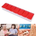 thumbnail image 3 of Weekly Pills Organizer, Pills Case Safety Easy To Use Convenient  for Work for Travel for School, 3 of 7