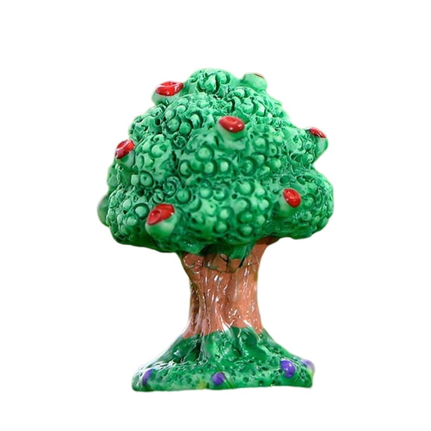 Adorno en miniatura de árbol Toystoory decoración del hogar paisajismo DIY Verde pequeño
