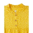 thumbnail image 3 of Wonder Nation Baby and Toddler Girls Short Sleeve Woven Dress, Sizes 12M - 5T, 3 of 3