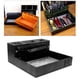 thumbnail image 1 of Caja de almacenamiento de tijeras de peluquería Salvador Organizador de Peluquero gran espacio cortadoras eléctricas Secadores NEGRO, 1 of 10