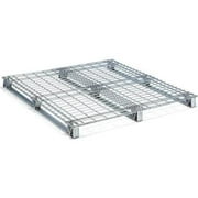 Vestil WMP-4848 Galvanized Welded Wire Pallet- 48 x 48 in.