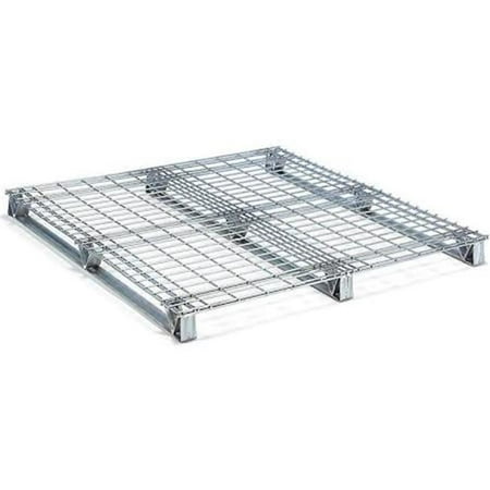 Vestil WMP-4848 Galvanized Welded Wire Pallet- 48 x 48 in.