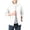 White, variant on GrmtClth Men's Daily Commute Stand Collar Zip Up Windbreaker Lightweight Quick Dry Breathable Sun Protection Coat For Spring Summer Outdoor Activities Dark Blue S