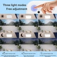 thumbnail image 4 of Rechargeable Motion Sensor Ceiling Light with Remote - Wireless Ceiling Lights Battery Operated Closet Light,3 Colors, 4 of 8