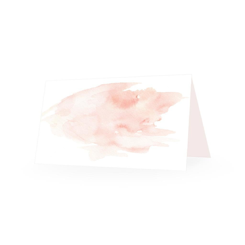 25 Pink Tent Table Place Cards For Wedding Thanksgiving Christmas