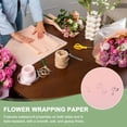 thumbnail image 4 of Uxcell Papel de Envoltura para Flores, Embalaje de Ramo de Plástico Iridiscente de Doble Cara, Suministros para Floristas Impermeables, Manualidades DIY Rosa, 4 of 7