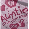 thumbnail image 4 of Auntie Loves Me Adorable Cute Niece Youth T Shirt Tee Girls Infant Toddler Brisco Brands 5T, 4 of 5