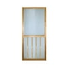 Wood Products 3068VERT 3 ft. Vertical Bar Wood Screen Door - Pack Of 2