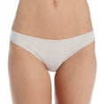 thumbnail image 3 of Women's Skin OJTR Organic Pima Jersey Thong (White XS), 3 of 4