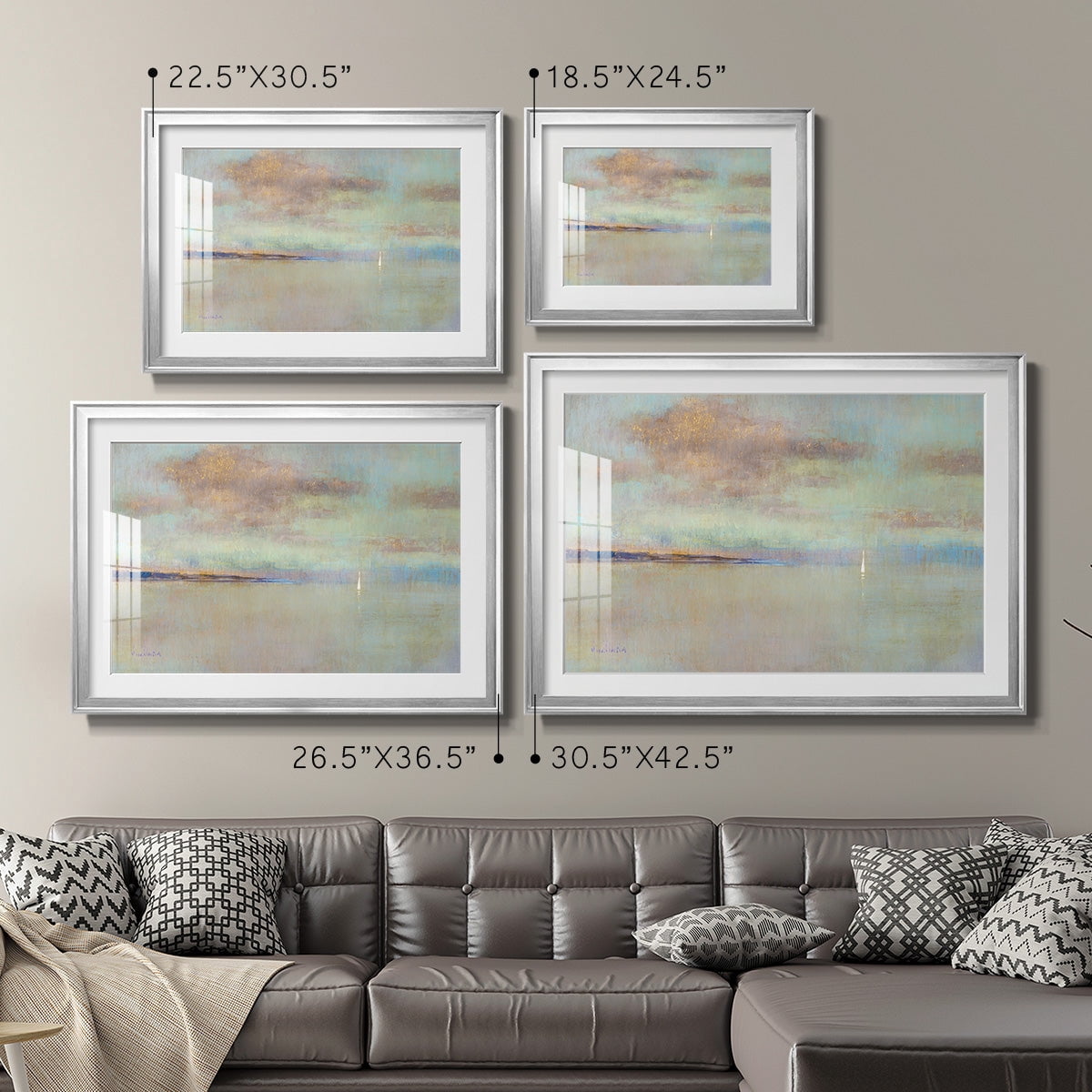 August Morning Premium Framed Print - Ready to Hang