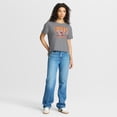 thumbnail image 3 of Women's Fanatics Heather Gray Kansas City Chiefs Overplayed Tribute Tri-Blend Boxy T-Shirt, 3 of 5