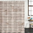 thumbnail image 3 of Vintage Farmhouse Waterproof Fabric Shower Curtain,Country Retro Beige Wooden Grain Waterproof Fabric Shower Curtain for Bathroom Curtains Bathtubs Shower Curtains with 12 Hooks Extra Long 72x84, 3 of 8