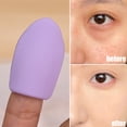 thumbnail image 2 of Mini Finger Puff Set Foundation Powder Detail Makeup Puff Portable Face Concealer Cream Sponge Cosmetics Accessories Makeup Tool, 2 of 6