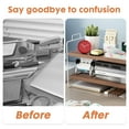 thumbnail image 4 of YOYTOO Desk Shelf Organizer, 2 Tier Desktop Organizers Storage Shelves Tabletop Bookshelf for Home Office, 4 of 9