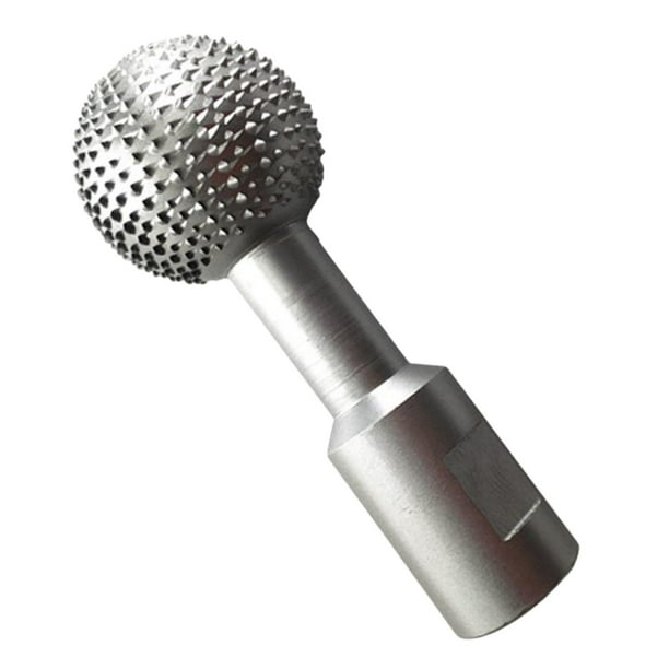 Fresa Giratoria de Esfera, Accesorio para Carpintería, Fresa Giratoria , Pulido, Grabado, Accesorio para Amoladoras 14 mm Sunnimix Fresa rotatoria de esfera