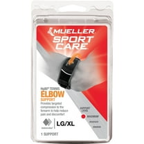 Mueller Hg80 Premium Tennis Elbow Brace, Black/Gray, Large/Extra Large