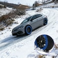 thumbnail image 2 of 2Pcs Emergencies Tire Grips Emergencies Anti-Skid Tire Chain Safety Accessory Winter Car Wheel Chains Snow Socks, 2 of 8