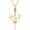 1-Arrow Antler-Gold, variant on 925 Sterling Silver Cross Cross Necklace for Men Hunting Jewelry Gifts 22+2"