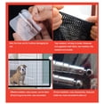 thumbnail image 4 of Dog Fence Multipurpose Baby Security Workmanship Net Guard Safety Gate Adjusable Rod Flexible Compact Size Puppy Barrier Pet Supplies 110*72, 4 of 9