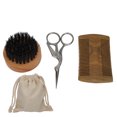 thumbnail image 4 of Kit de peinado de barba, kit de peinado de bigote, kit de recorte de barba para hombres, juego de tijeras para recortar barba, artesanía superior, 4 of 12