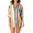 thumbnail image 1 of Anne Cole - Button Down Shirt Women Female, 1 of 3
