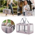 thumbnail image 1 of BotaniNest Transport de Chat Transport de Chiot avec Rangement Rangement pour Voyage / Usage Intérieur et Extérieur Randonnée Camping Courts Voyages Courts Tours, 1 of 6