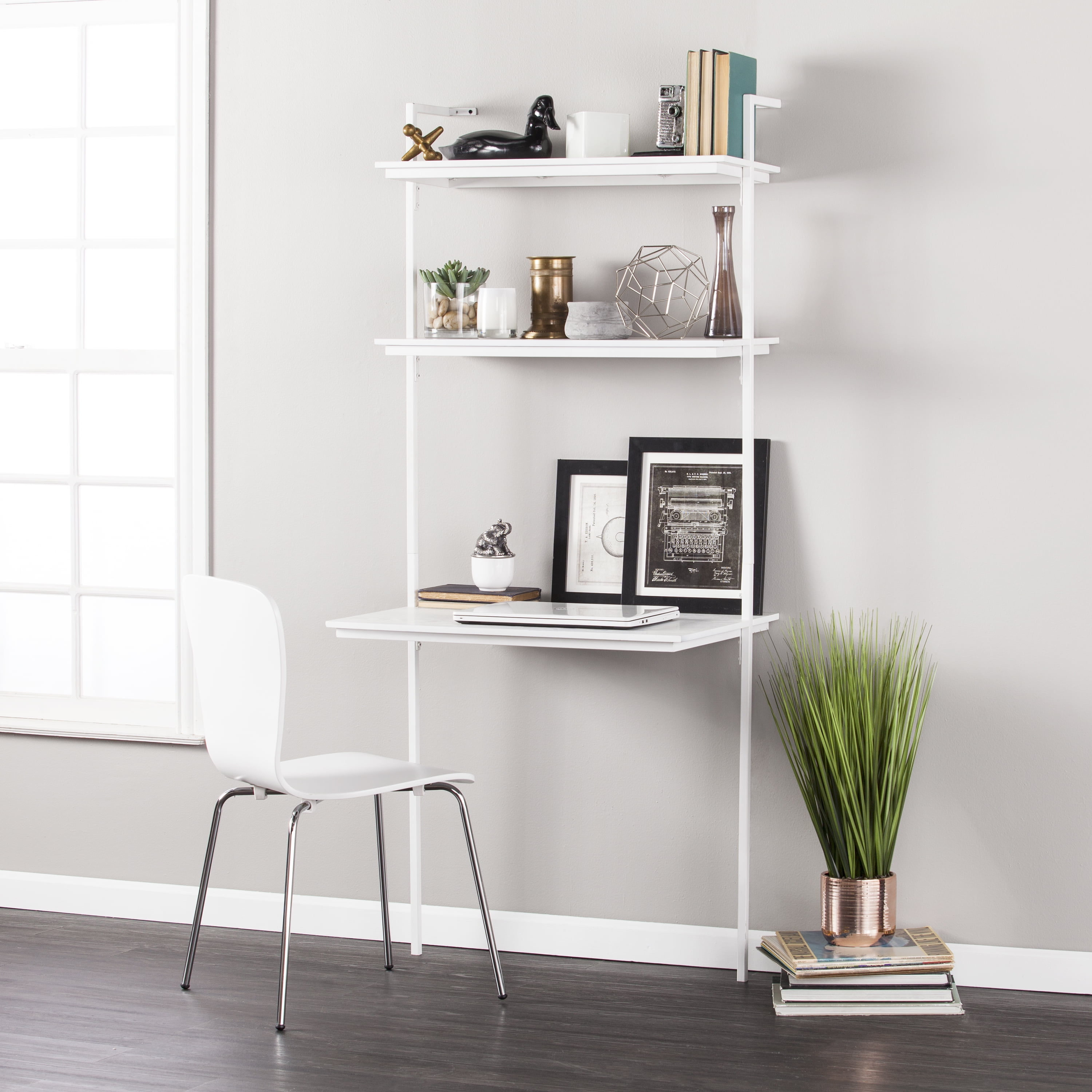 Holly and Martin Haeloen Contemporary Wall Mount Writing Desk in