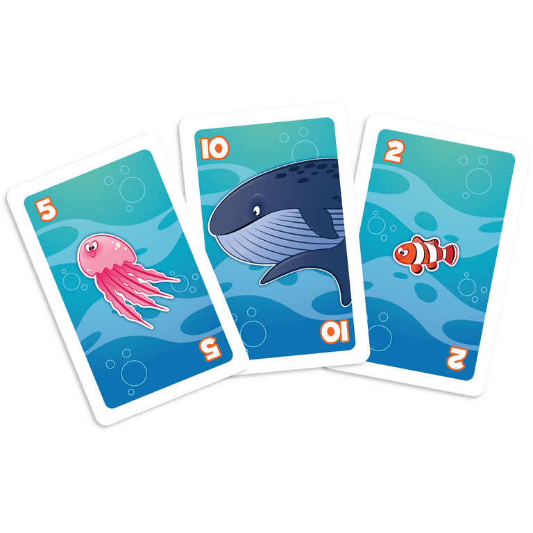 Pressman Shark Bite War Card Game - Ages 4 and Up, 2-4 Players