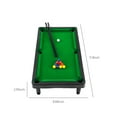 thumbnail image 3 of HUMJUSE Mini Pool Table Tabletop Portable Desktop Billiard Set Snooker Game with 2 Sticks & Balls Home Office Desk Stress Relief Games Billiards Game, 3 of 8