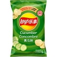thumbnail image 1 of Lay's Cucumber flavoured Potato Chips, 1 of 9