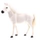 thumbnail image 2 of Figura de animal modelo de caballo de simulación, adorno para el hogar, muñeco de peluche para niños Blanco, 2 of 9