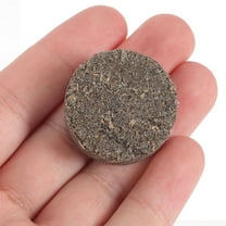 Tineasur Fireplace Logs Dark Brown Wood Wax 30Pcs Fire Starter