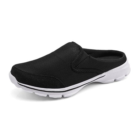 

Sentuca New Large Size Casual Shoes Half Support Women s Shoes Single Shoes Men s Flat Sandals Mesh Breathable Unisex