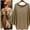 Khaki, variant on Turilly Women Oversized Batwing Knitted Pullover Loose Sweater Pink