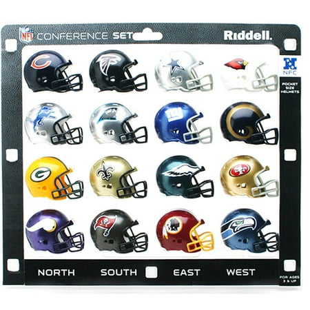 Riddell NFL Pocket Size Conf. Sets - NFC