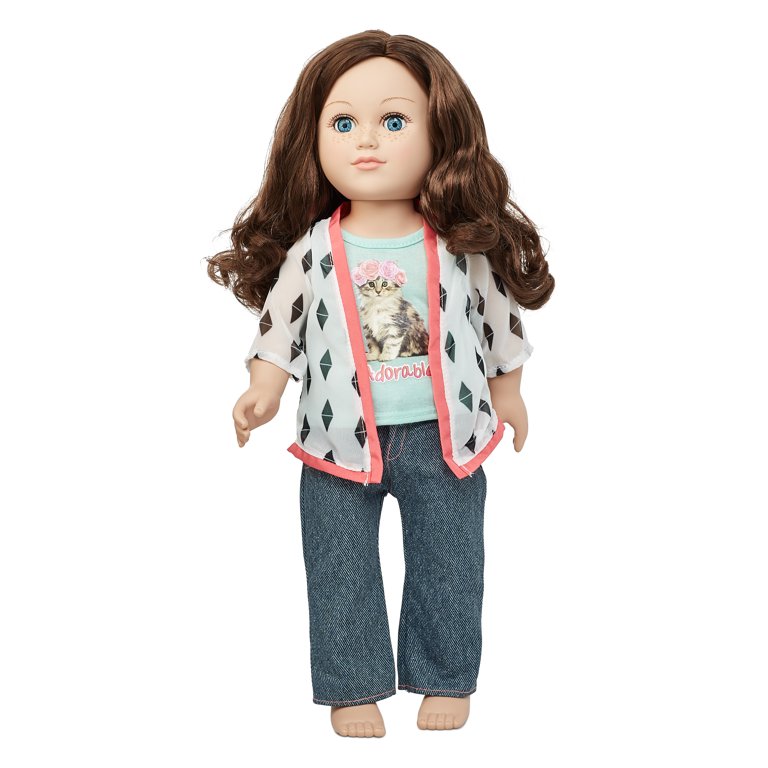 My Life As Kitten Shirt And Pants Doll Clothing, 3 Pieces Included