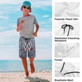 thumbnail image 3 of W-W-E Swim Trunk for Boys Girls, Quick Dry Board Shorts with Mesh Linner, Breathable Fit Bathing Suit for Pool Swim Beach, XS-XL, 3 of 7