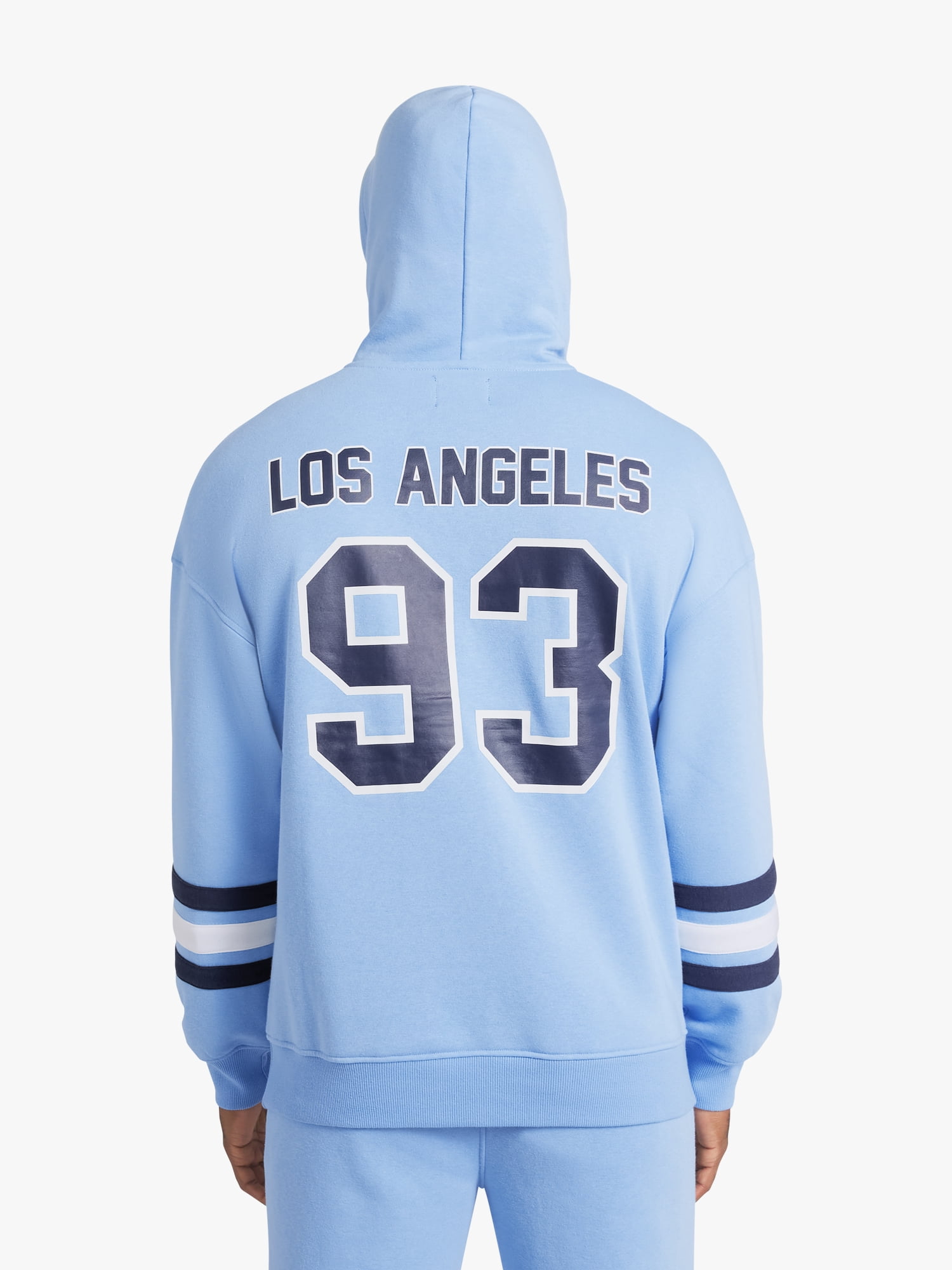 Dogg Supply by Snoop Dogg All-Gender Men's and Women's Varsity Fleece Hoodie, Sizes XS-3XL